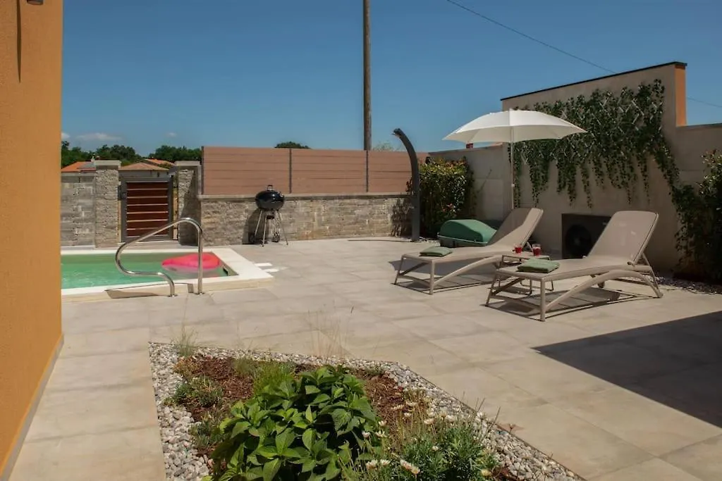 Apartment Vilo With Heated Pool In Istria